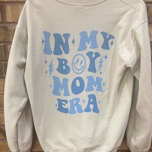 Boy Mom Era Crewneck Sweatshirt